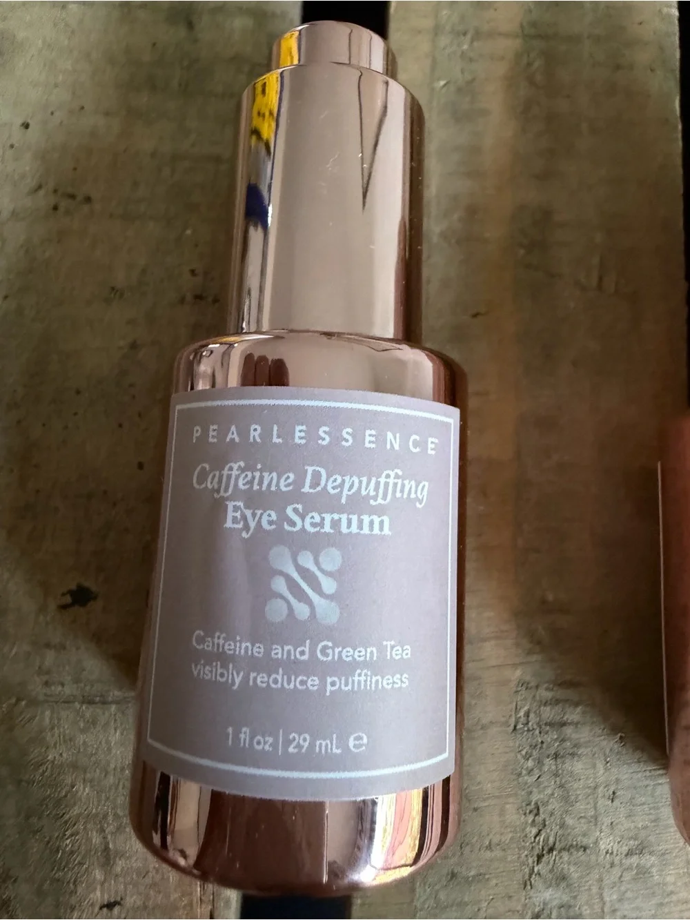 3~ Pearlessence Caffeine Depuffing Eye Serum -with green tea